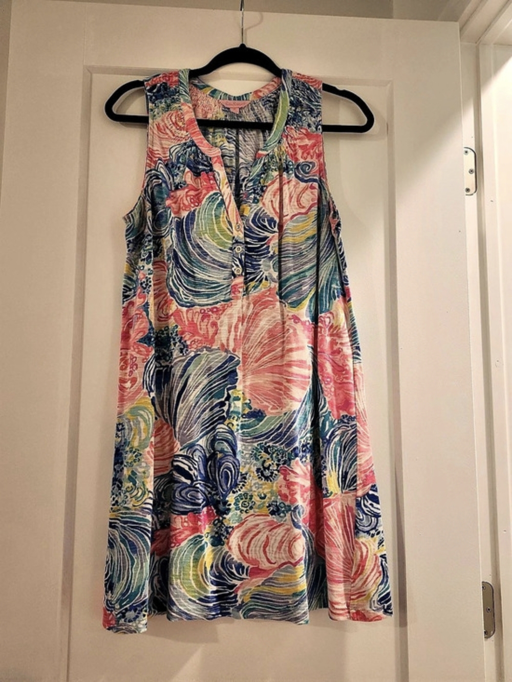Lilly Pulitzer Abstract Print Mini Dress Size Medium